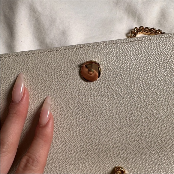 Yves Saint Laurent YSL KATE BAG SMALL BLANC VINTAGE WHITE - Picture 13 of 16